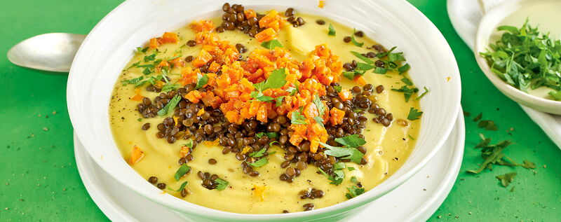 2 20 Blumenkohlsuppe Mit Geroesteten Moehren Und Belugalinsen 1920x760px B2ba704f