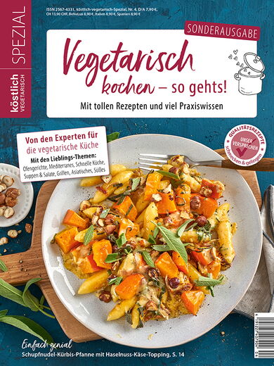 Kochzeitschrift Koestlich Vegetarisch Sonderausgabe 2020 Vegetarisch Kochen So Gehts Titelseite Rgb G 604x805px 27899870