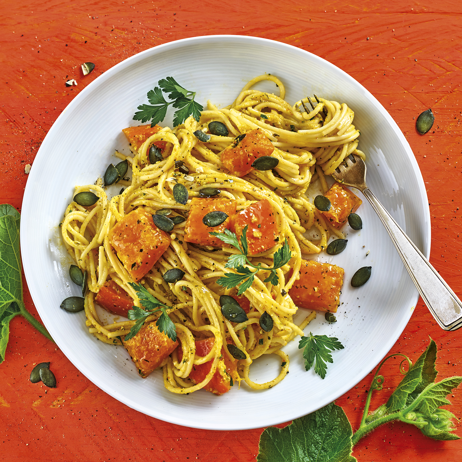 5 12 Spaghetti Mit Kuerbispesto 1600x1600px