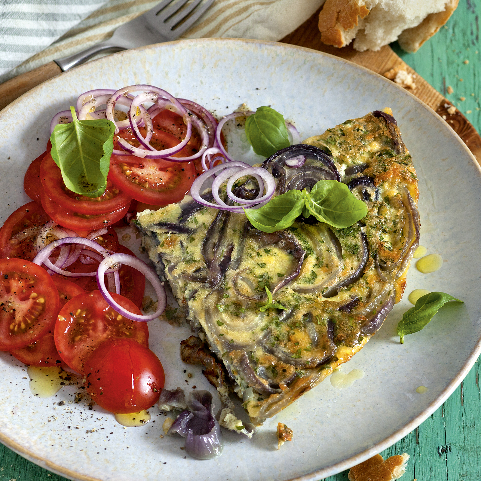 4 13 Frittata Mit Roten Zwiebeln 1600x1600px