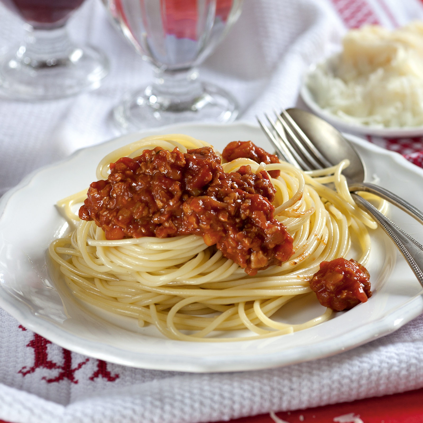 4 13 Veggie Bolognese Mit Spaghetti 1600x1600px