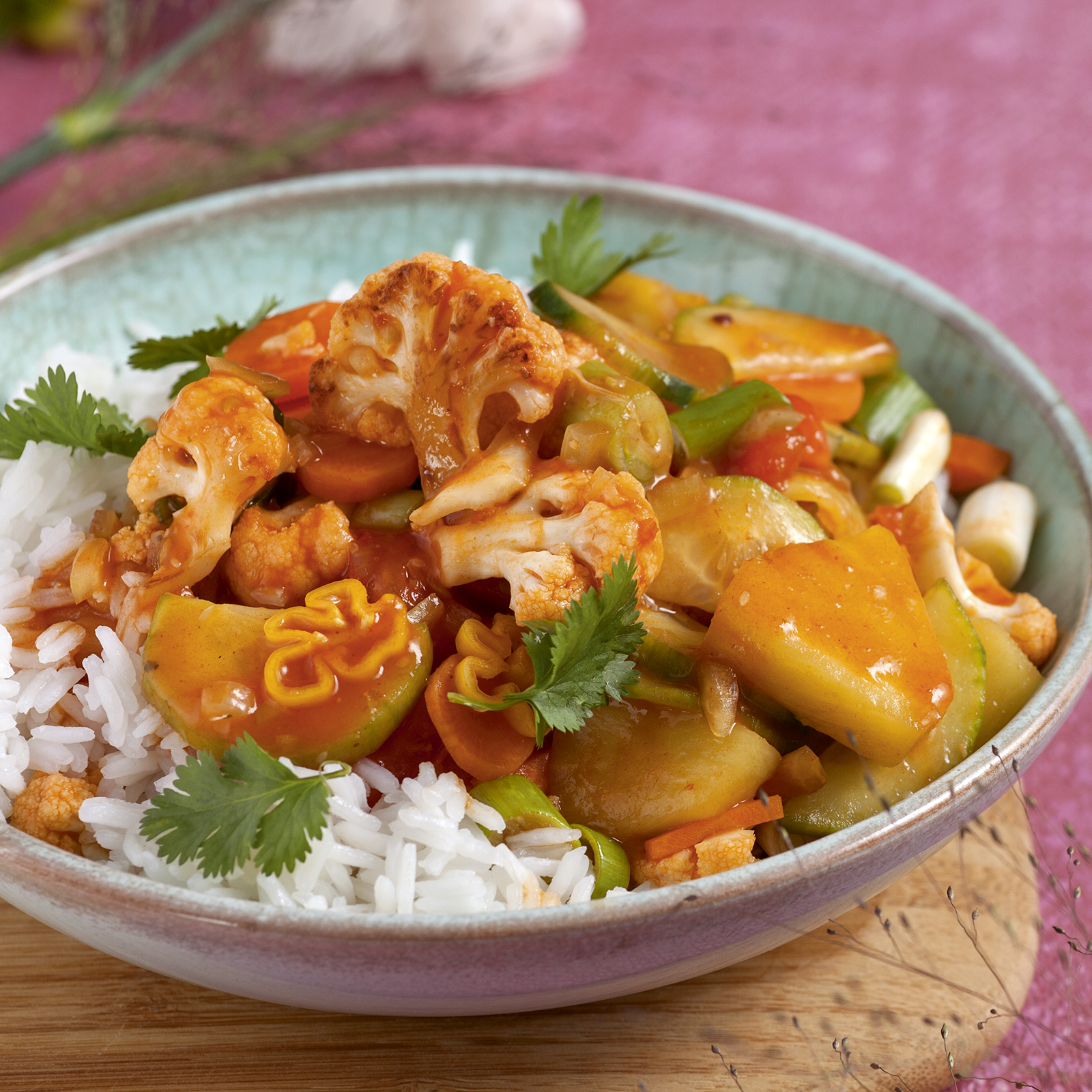 1 14 Suess Saures Gemuese Mit Jasminreis 1600x1600px