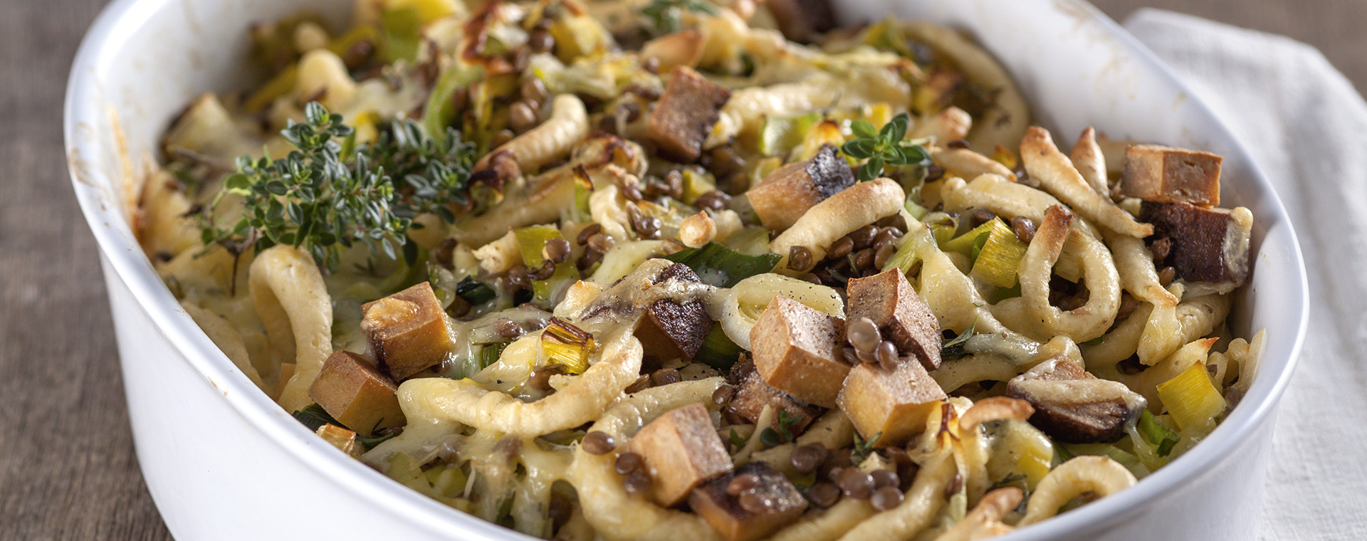 2 14 Linsen Spaetzle Auflauf 1920x760px