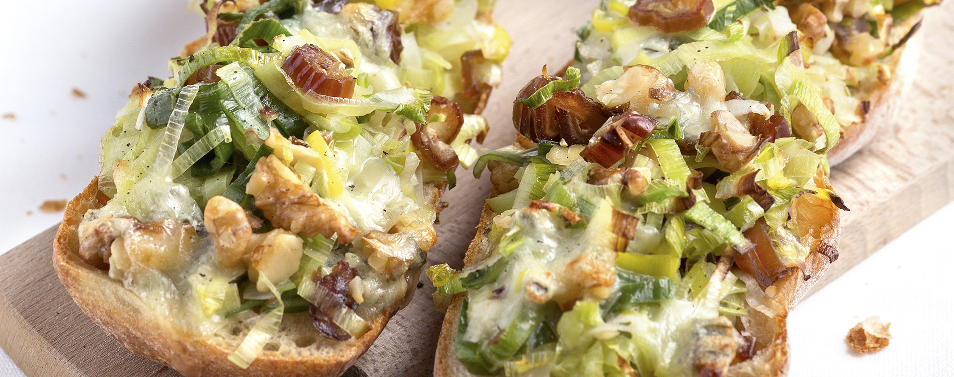 6 14 Gratinierte Lauch Gorgonzola Baguettes 1920x760px