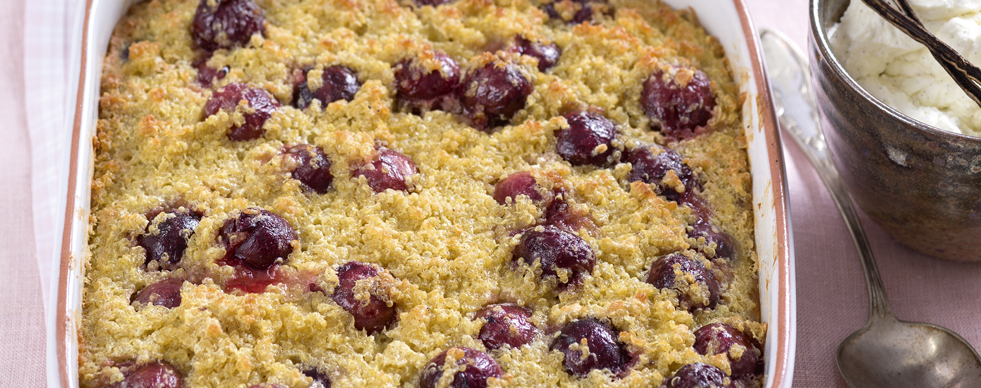 5 15 Quinoa Auflauf Mit Kirschen 1920x760px
