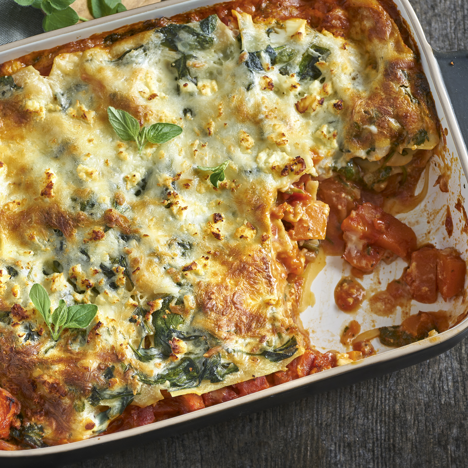 5 18 Kuerbis Spinat Lasagne 1600x1600px