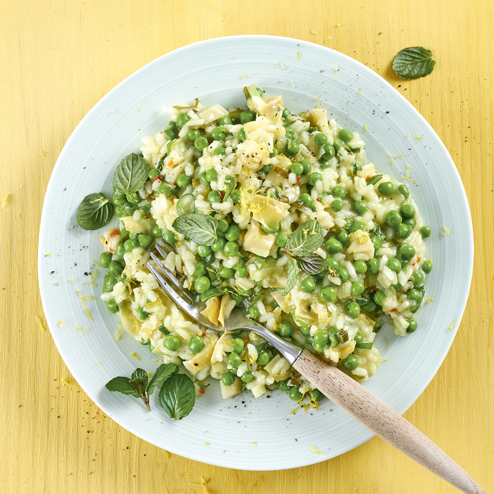 3 19 Erbsen Minz Risotto 1600x1600px