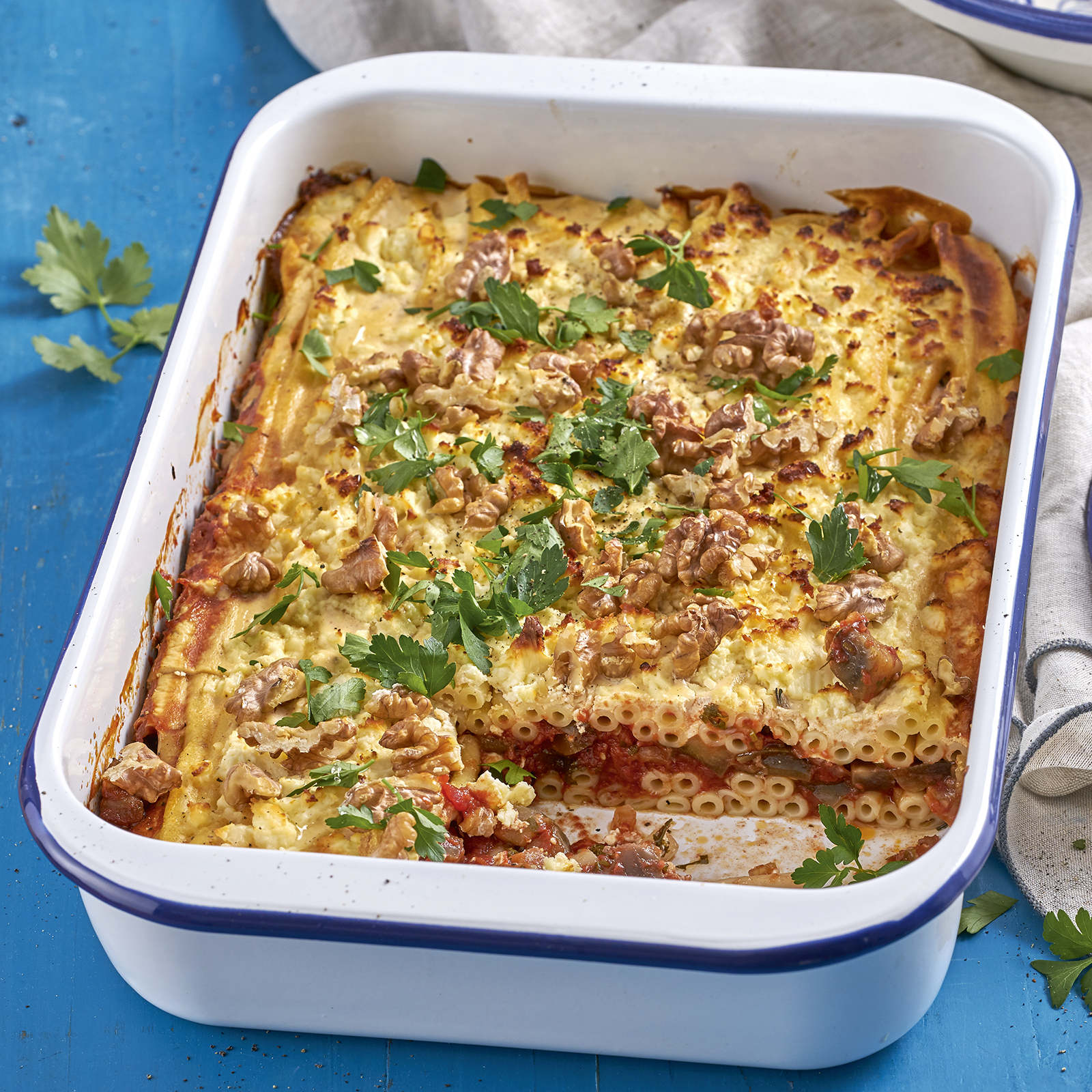 4 19 Griechischer Auberginen Nudel Auflauf 160%2C0x1600px