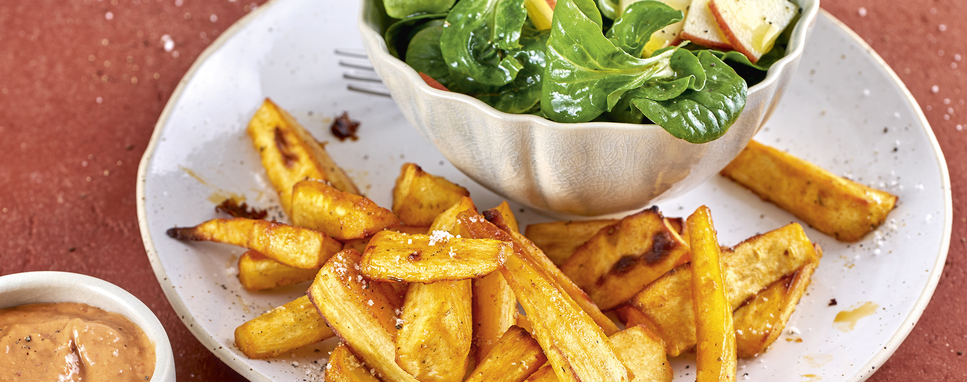 5 19 Pastinaken Wedges Mit Paprikadip 1920x760px