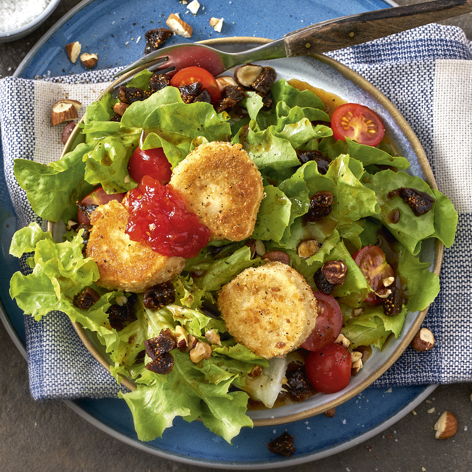 5 19 Salat Lanzarote Mit Frittiertem Ziegenkaese 1600x1600px