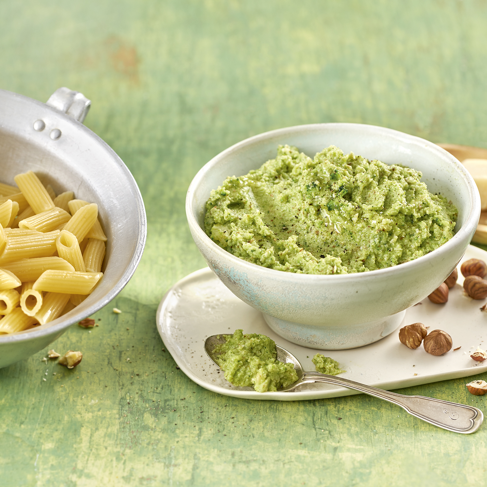 4 20 Penne Mit Brokkoli Nuss Pesto 1600x1600px