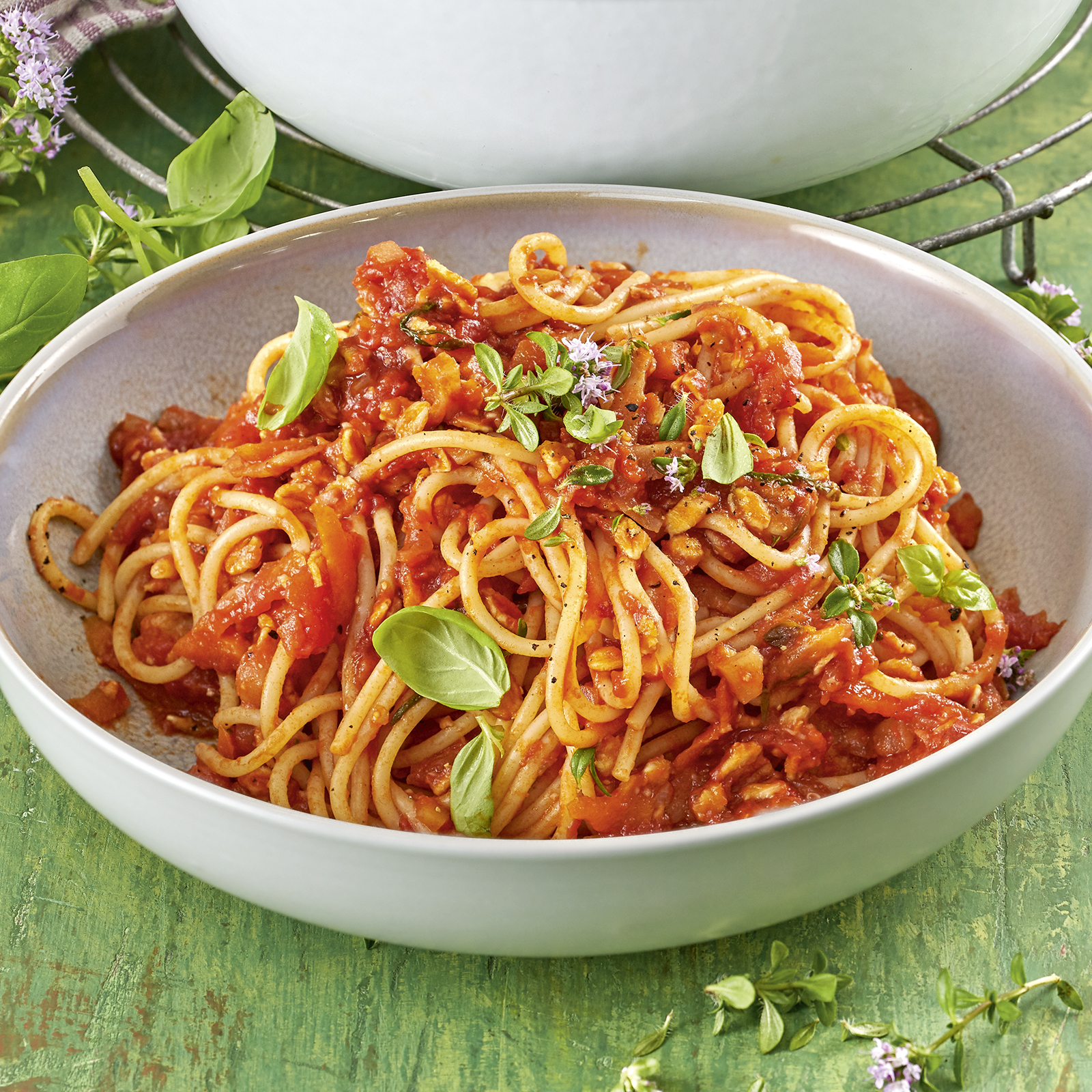4 20 Spaghetti Mit Veggie Bolognese 1600x1600px