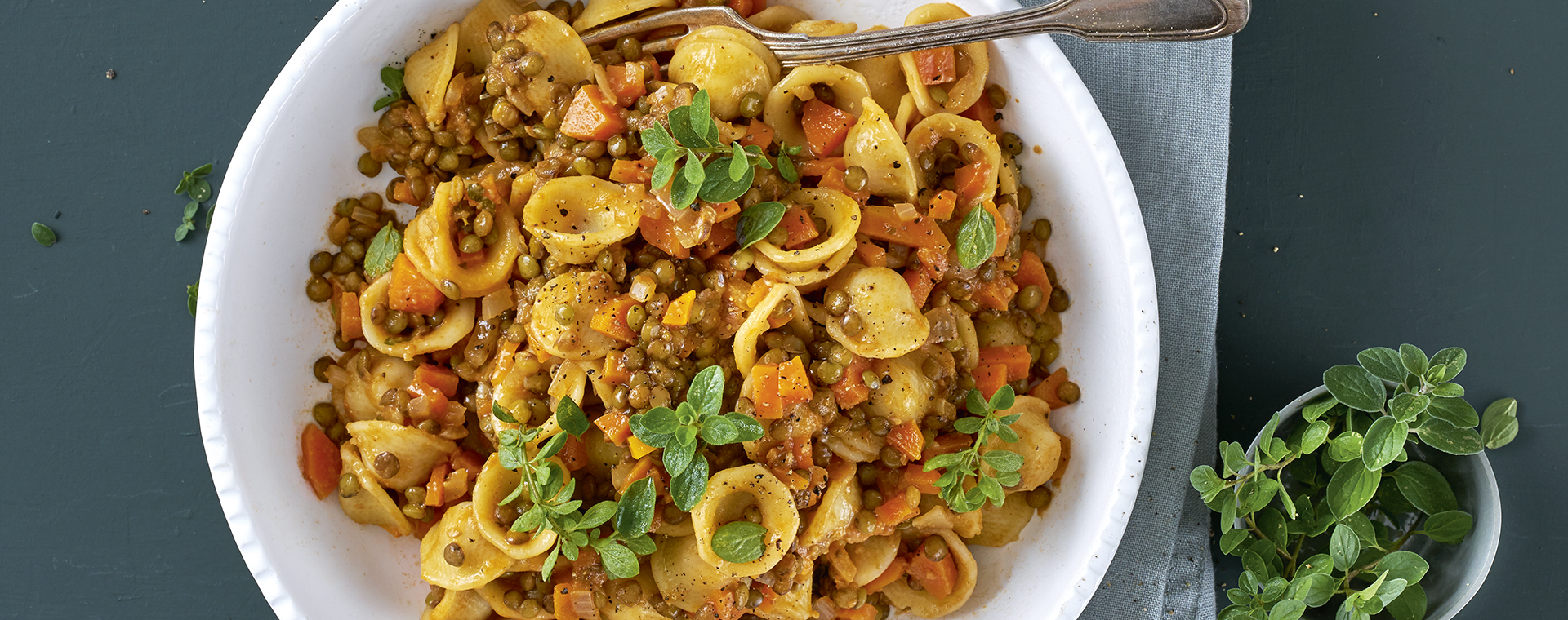 1 21 Linsengemuese Mit Orecchiette 1920x760px