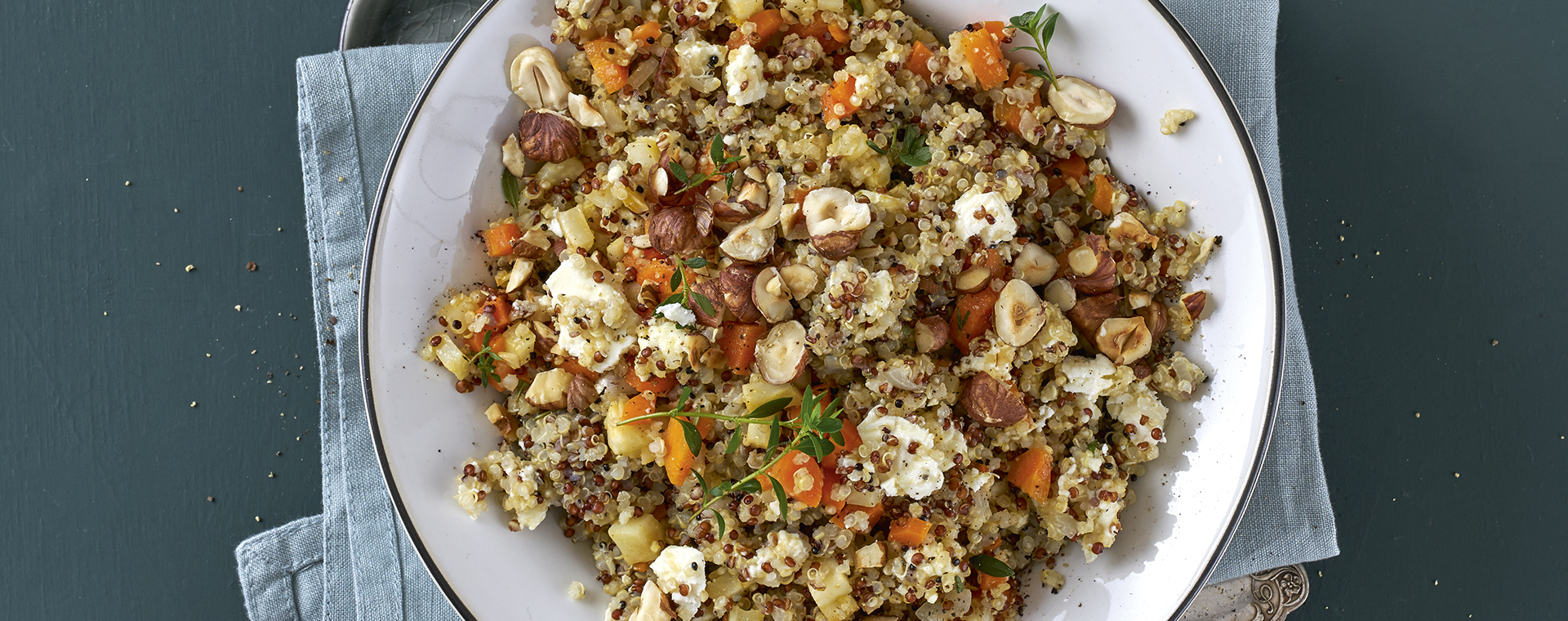 1 21 Quinotto Mit Geroestetem Wurzelgemuese 1920x760px