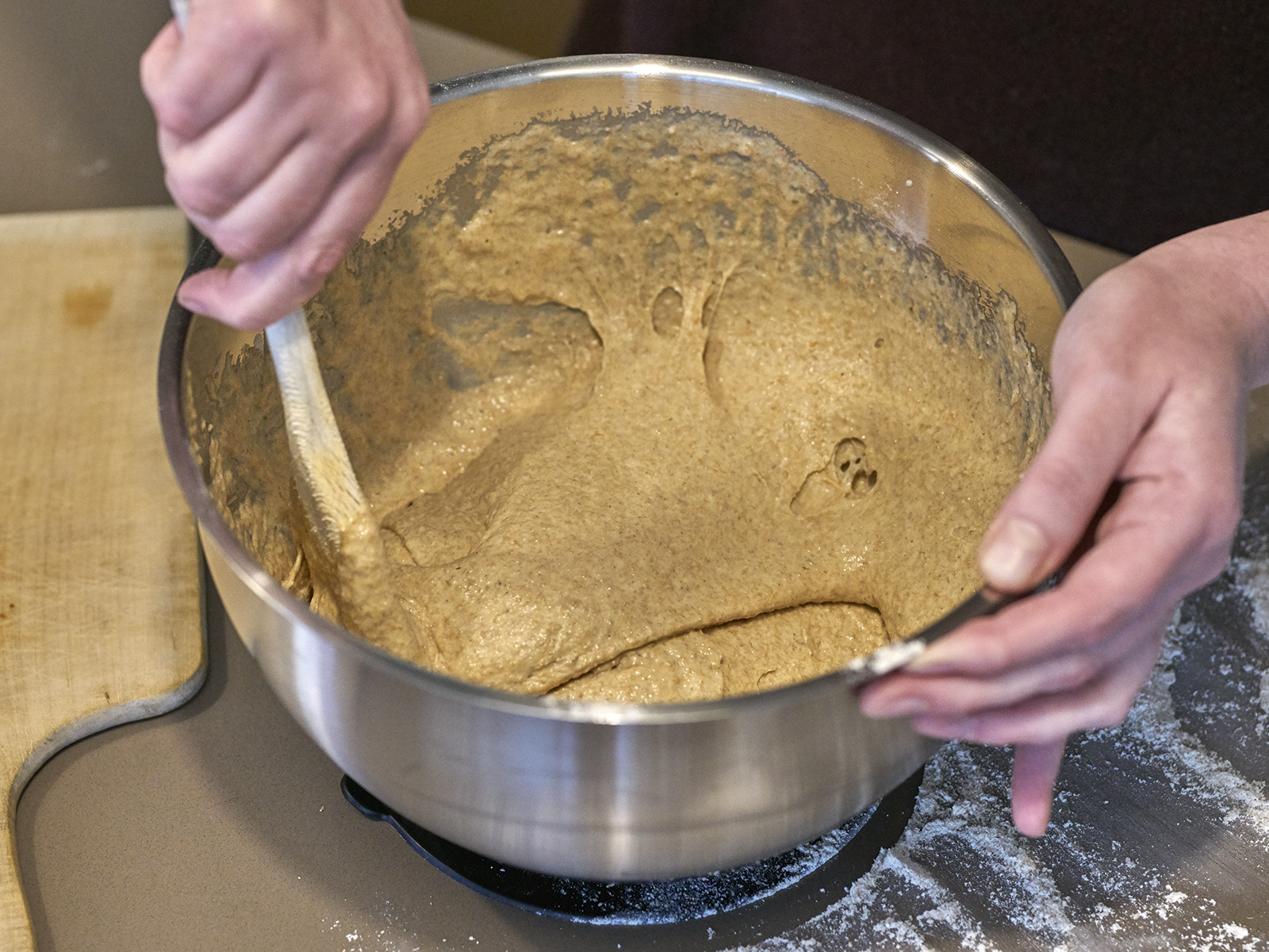 Spaetzleteig Grundrezept Step 1 1600x1200px