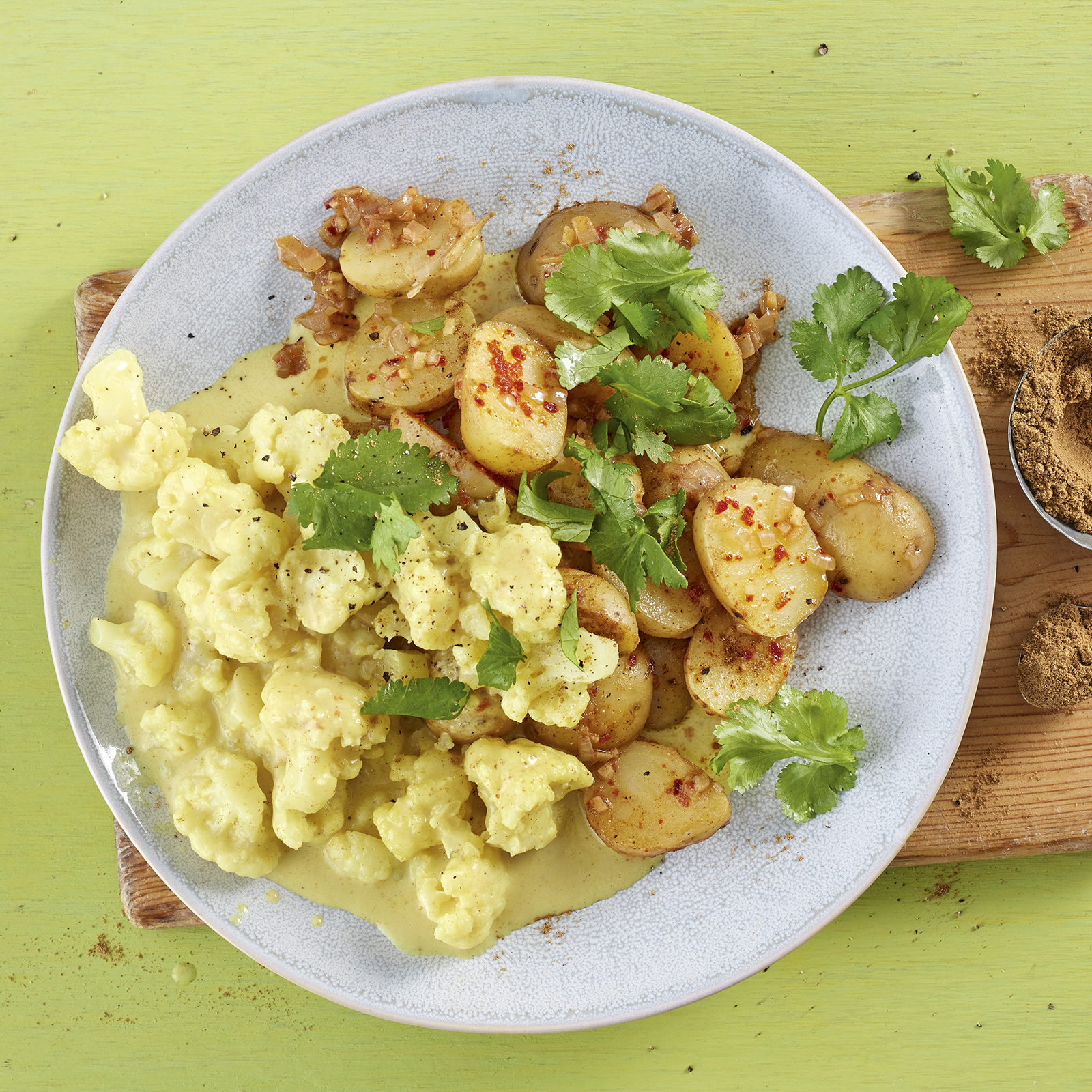 2 22 Indische Kartoffeln Mit Kokos Blumenkohl 1600x1600px