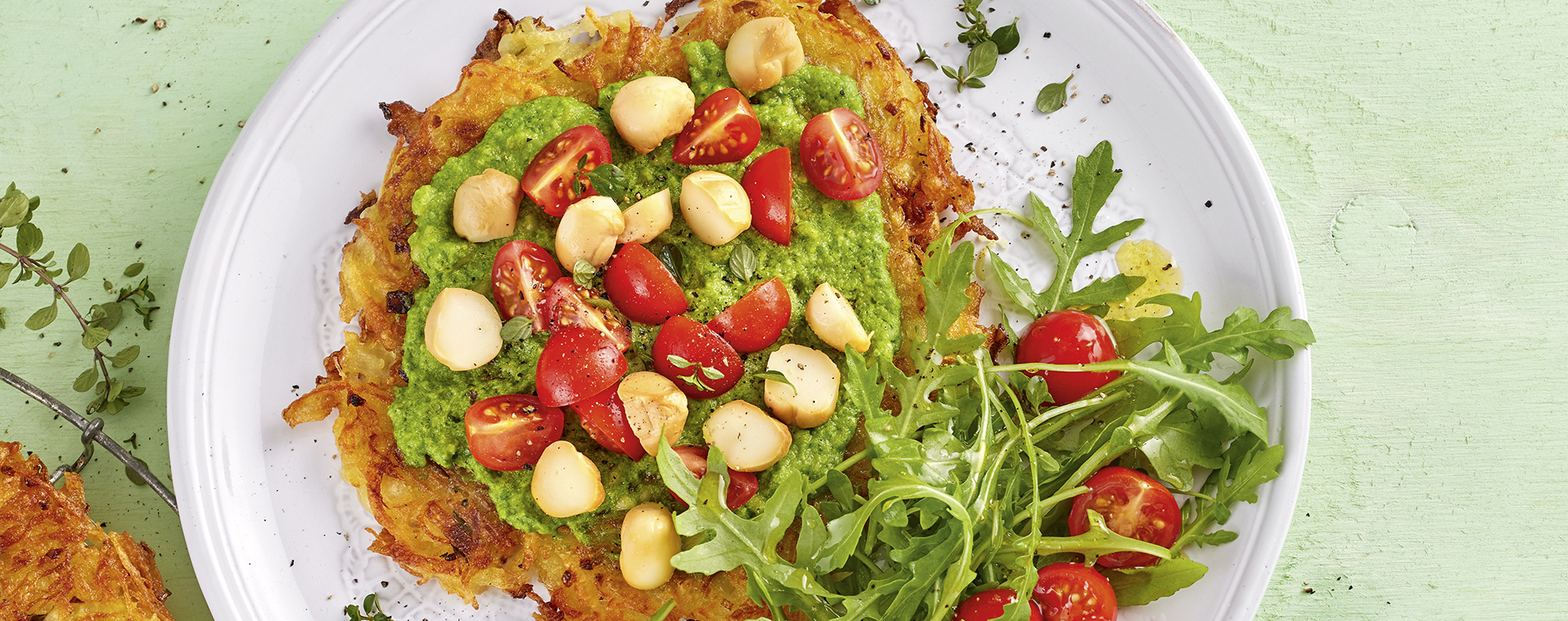 2 22 Roesti Mit Rucolapesto Scamorza Und Salat 1920x760px