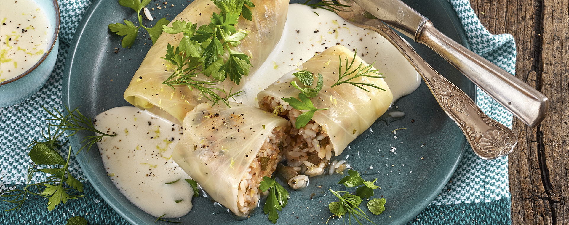 3 22 Kohlrouladen Mit Zitronensosse 1920x760px