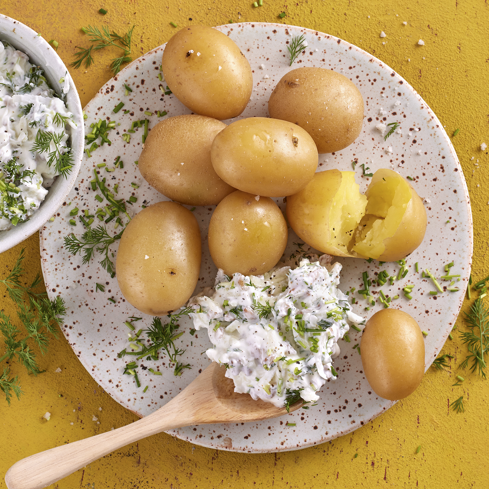 3 22 Pellkartoffeln Mit Kohlrabi Dinkel Quark 1600x1600px