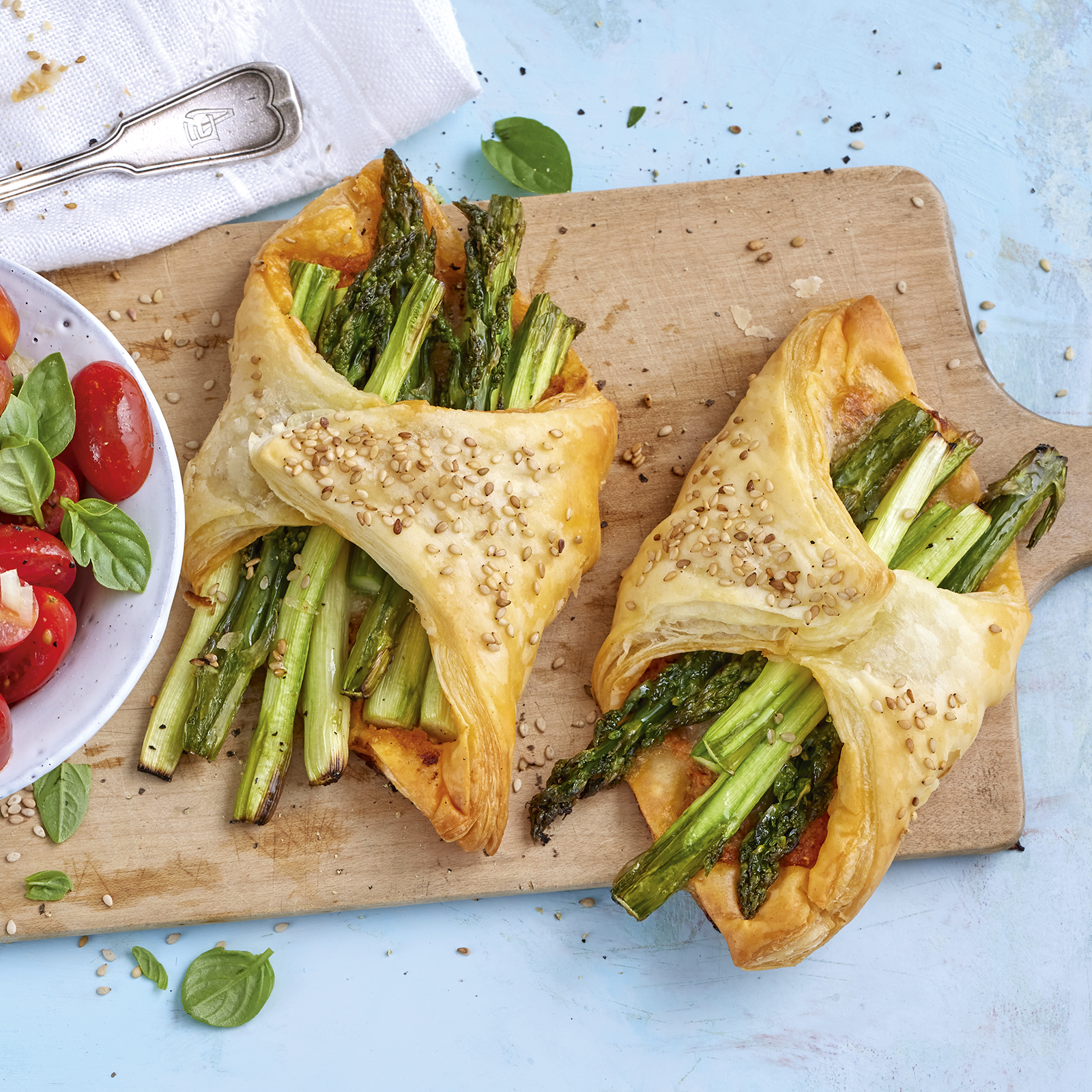 3 22 Vegane Spargeltaschen Mit Pesto Rosso 1600x1600px