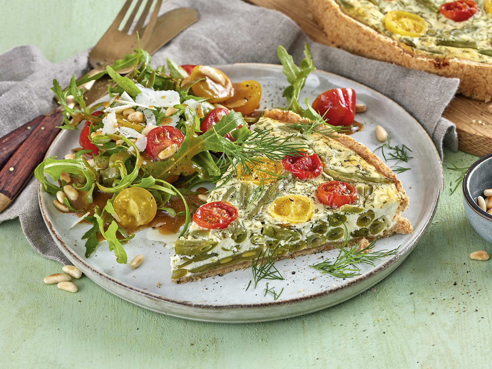 4 22 Gruene Bohnen Quiche 1600x1200px Step