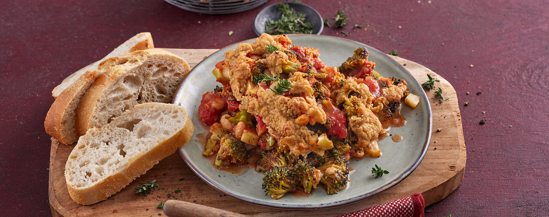 6 23 Veganer Brokkoli Alla Pizzaiola Mit Ciabatta 1920x760px