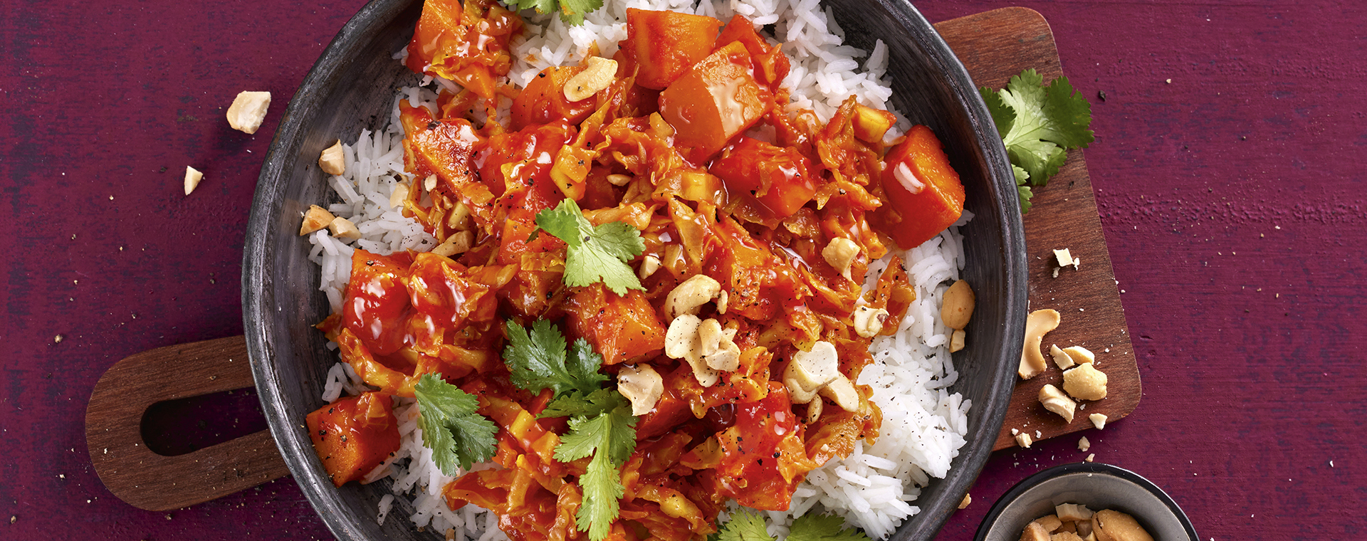 1 24 Kuerbis Wirsing Curry Mit Basmatireis 1920x760px