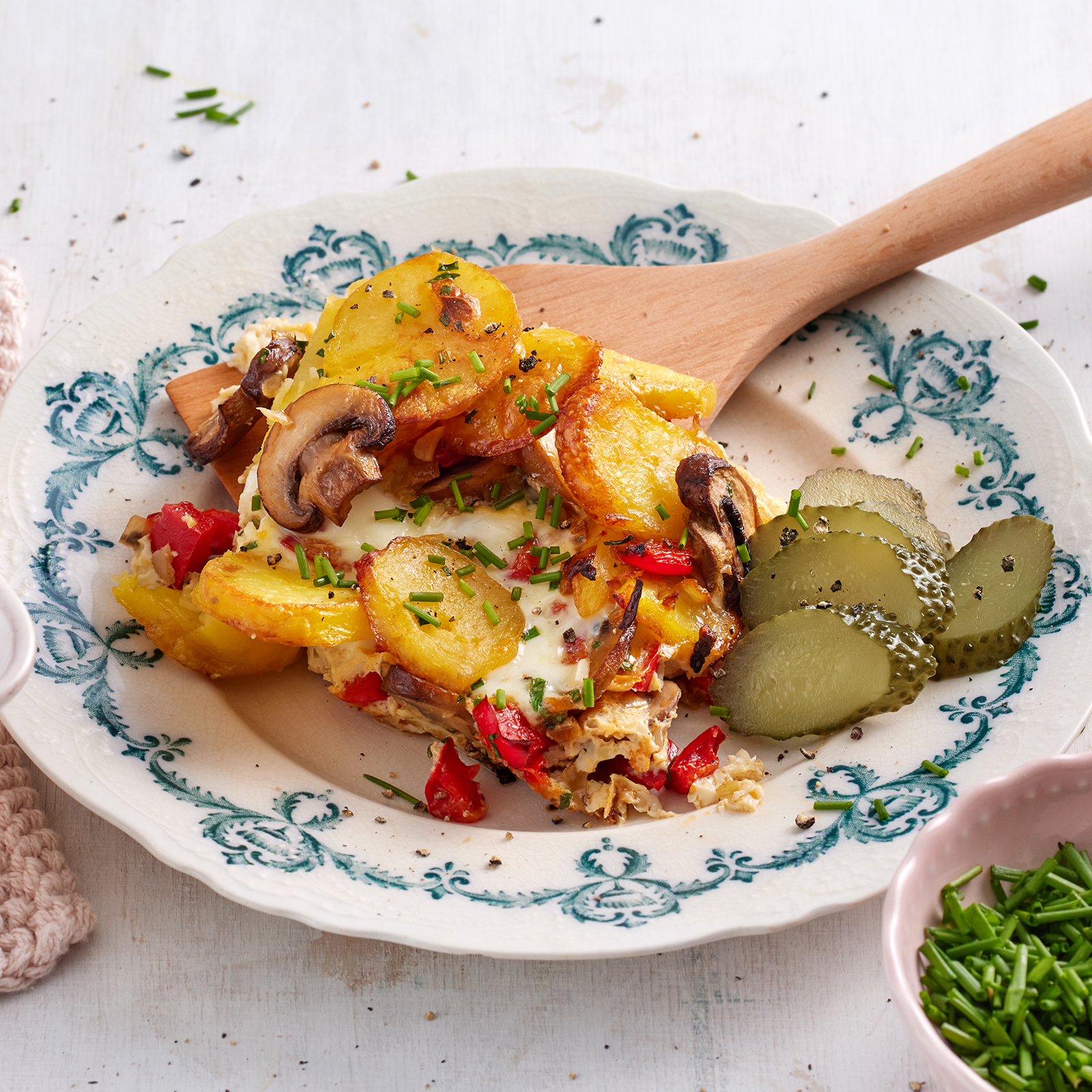 4 24 Bauernfruehstueck Mit Pilzen Und Paprika 1600x1600px