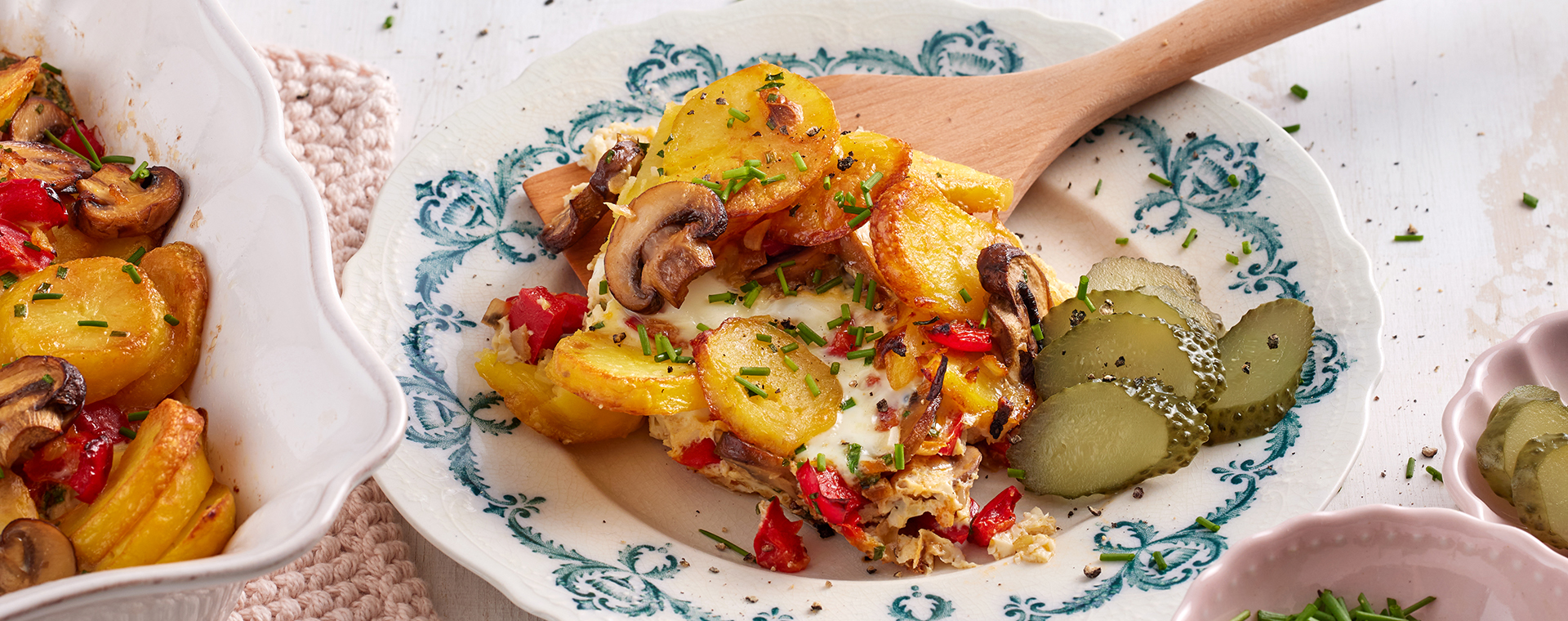 4 24 Bauernfruehstueck Mit Pilzen Und Paprika 1920x760px