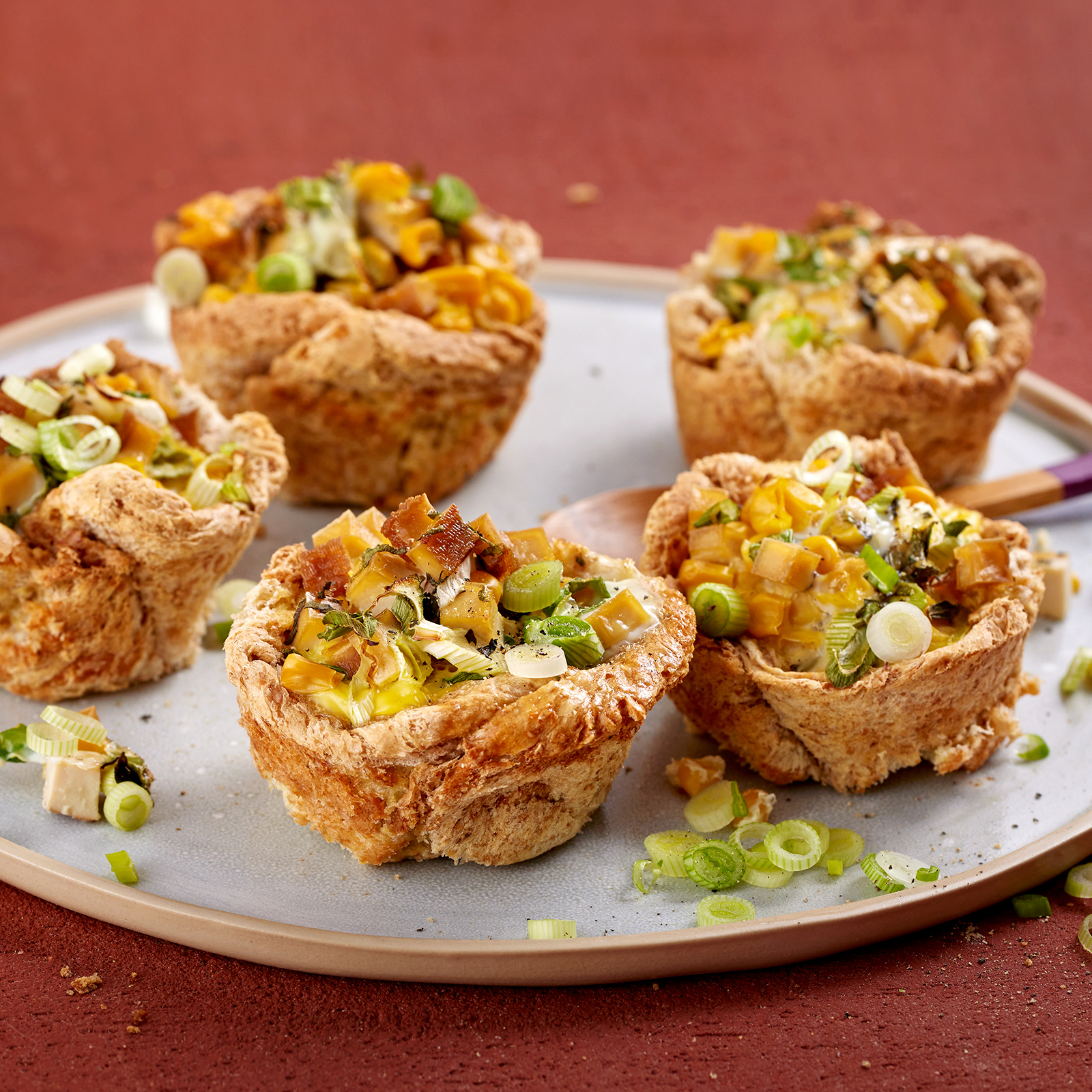 4 24 Herzhafte Toast Muffins 1600x1600px