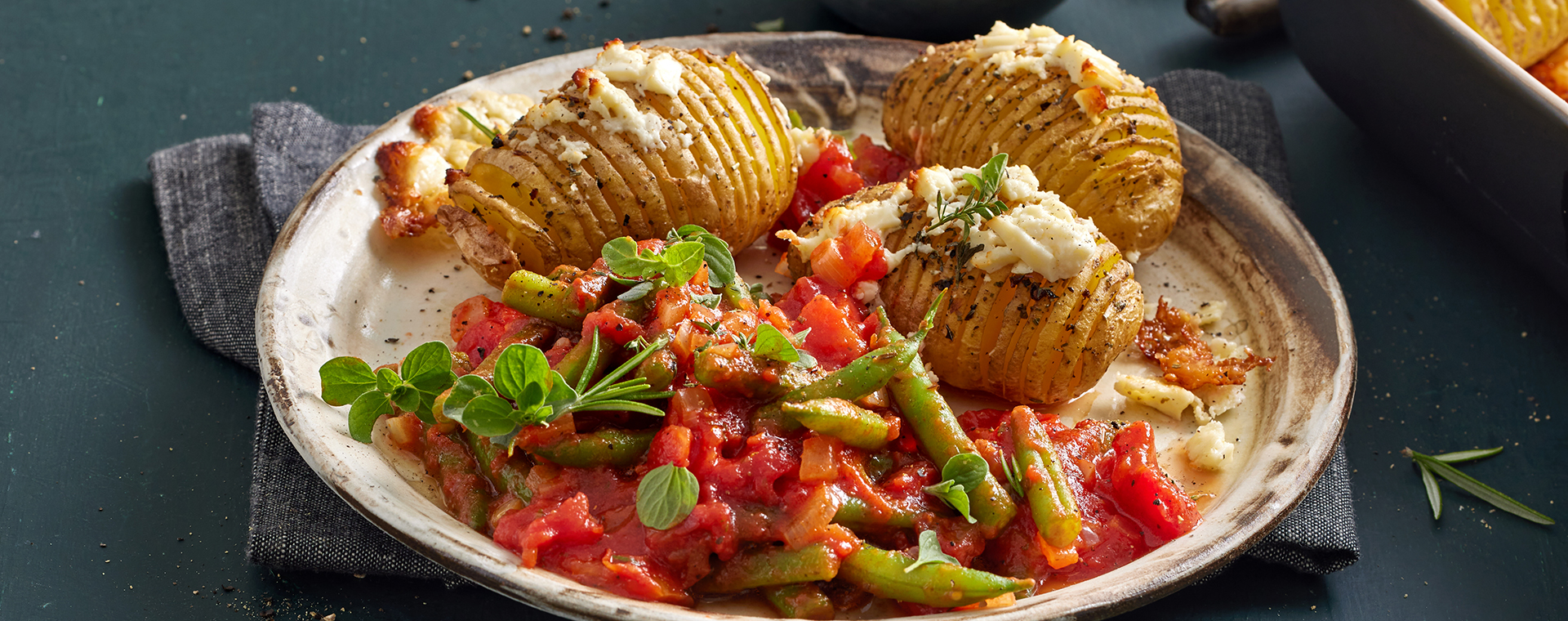 5 25 Faecherkartoffeln Mit Feta 1920x760px